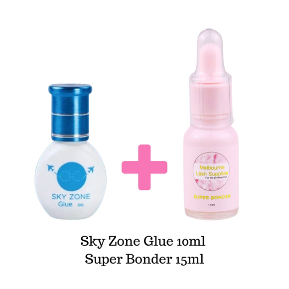 Sky Zone glue 10ml & Super  bonder 15ml Duo
