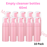 Cleanser Bottles Empty 60ml - Pink