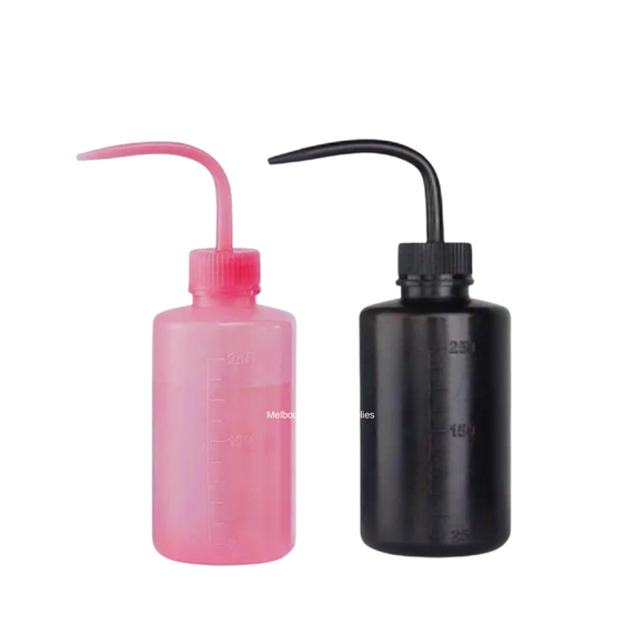 Lash Rinse Bottle 250ml Pink, Black & Clear